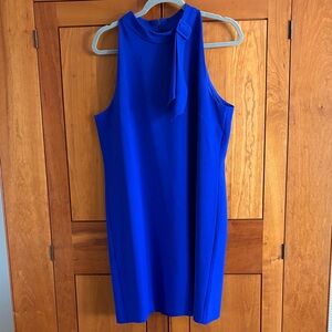 Vince Camuto Cobalt Blue Sleeveless Mini Dress